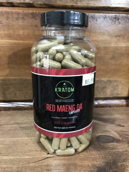 njoy kratom capsules red maeng da 300 at Steel Valley CBD in Warren, Oh