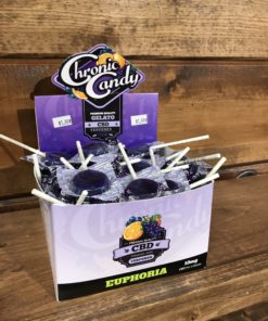 chronic candy cbd edible lollypops gelato euphoria at Steel Valley CBD in Warren, Oh